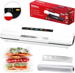 Scelleuse sous vide pour aliments 110 W avec accessoires, blanc
