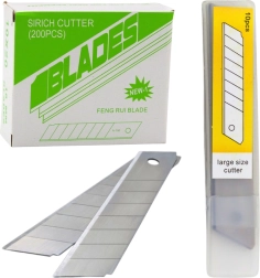 Lames segmentées de rechange 18 mm - lot de 10 pièces