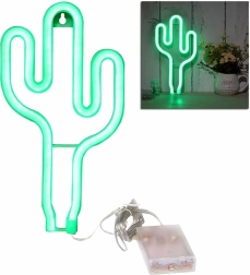 Zd79 lampe LED néon en forme de cactus