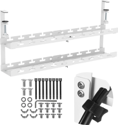 Organisateur de câbles sous-bureau Maclean