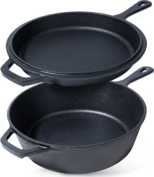 casserole en fonte avec poêle CAST LINE 24 cm / 3,5 l