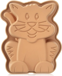 Moule à pâtisserie en silicone chat 20 × 16 × 4,5 cm