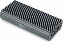 Boîtier USB 4.0 Type‑C pour SSD M.2 NVMe 40 Gb/s en aluminium sans outil