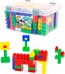 jeu de construction en valisette – 159 pièces