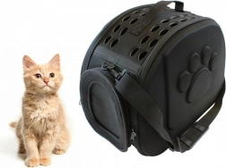 Sac de transport pour animaux domestiques XXL – noir