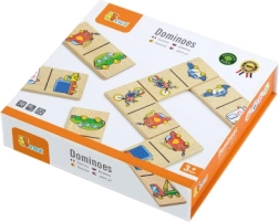 Dominos en bois Voitures