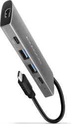 Hub USB‑C multiports 5‑en‑1 10 Gb/s avec HDMI 4K et Power Delivery