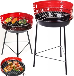 Gril de camping portable de jardin pour charbon de bois