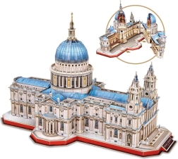 Puzzle 3D Cathédrale Saint-Paul par CubicFun, 643 pièces