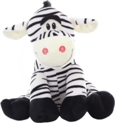 Zèbre en peluche 26 cm