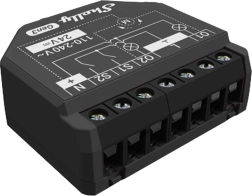 Contrôleur double canal Shelly 2PM Gen3 avec mesure d’énergie, Wi‑Fi/Bluetooth