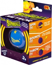 Spinball Fun tordu Bleu avec météore jaune