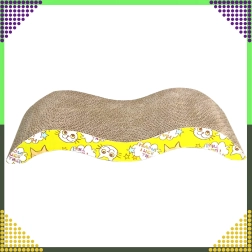 Griffoir et chaise longue pour chats en carton ondulé