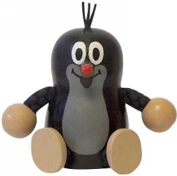 Detoa Krtek grande décoration en bois