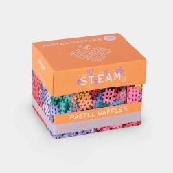 Blocs de construction Waffle mini pastel 500 pièces
