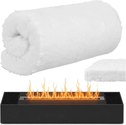 Tapis (insert) en céramique Kaminer pour cheminée au bioéthanol 20 × 30 × 3 cm - 1 pièce