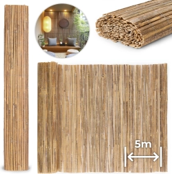 Natte en bambou double face 150x500 cm pour balcon, terrasse et clôture de MultiGarden