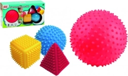 Ensemble sensoriel de formes géométriques LITTLE HERO, 4 pièces