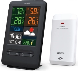 Station météorologique avec écran couleur