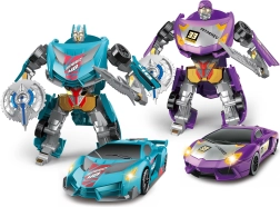 Autorobot avec épée - Voiture de sport transformable