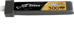 Tattu batterie LiPo 300 mAh 3,8 V 75C 1S HV BT2.0 (pack de 5)