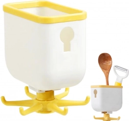 Porte-outils de cuisine avec crochets rotatifs