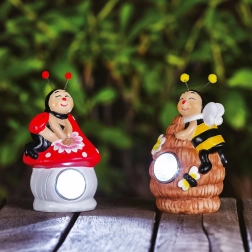 Figurine LED solaire en forme d’animal pour le jardin - 1 pièce