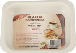 Moule à pâtisserie avec revêtement antiadhésif 29 cm x 22 cm x 6 cm marron