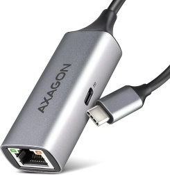 Carte réseau USB‑C Gigabit avec alimentation pass‑through PD 100 W AXAGON
