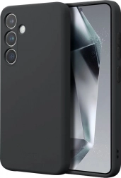 Coque en silicone Color Cover pour Samsung Galaxy S24+ – noire