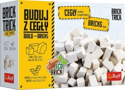 Trefl Brick Trick lot de briques blanches, assortiment 70 pcs