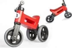 Draisienne Funny Wheels Rider Sport 2-en-1 pour enfants – Rouge
