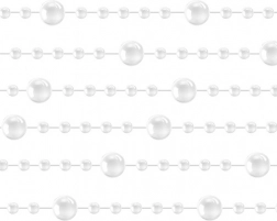 Guirlande de perles pour sapin de Noël 5 m Ruhhy