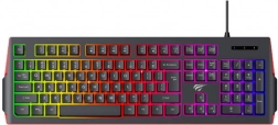 Clavier de jeu à membrane HAVIT avec rétroéclairage RGB