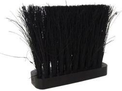 Brosse de cheminée en bois avec fibre de coco NOIR – pièce de rechange