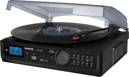 Tourne-disque avec tuner FM, USB/SD, MP3 et Bluetooth