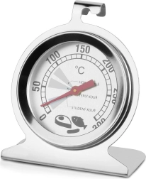 Thermomètre en acier pour four et fumoir