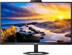 Moniteur 27 pouces IPS, HDMI, DP, USB-C, avec pivot, caméra et haut-parleurs