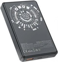 Batterie externe sans fil MagSafe 10000mAh 22,5W noire