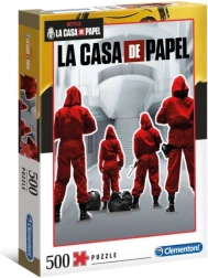 Clementoni Puzzle Netflix : La Casa de Papel 500 pièces