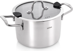 Casserole en acier inoxydable avec couvercle VENICE 18 cm, 2,3 l