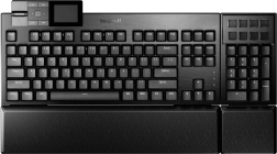 clavier mécanique dark mount silent linear (modulaire, silencieux, interrupteurs linéaires)