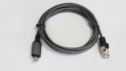 Câble USB‑C vers RJ‑45, catégorie 6, 1 Gbit/s, 2 m