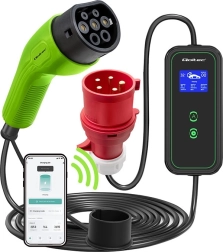 Chargeur mobile Qoltec pour véhicules électriques
