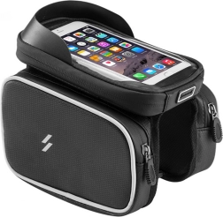 Sacoche de cadre vélo étanche MalTrack avec support pour téléphone