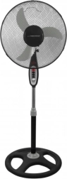 Ventilateur sur pied Typhoon noir‑gris