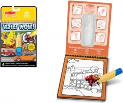 Coloriage Magique à l'Eau Véhicules de Transport