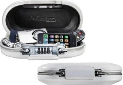 Coffre-fort personnel portable Master Lock 5900D blanc-argent