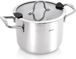 Casserole en acier inoxydable avec couvercle Venice 18 cm, 3,5 l