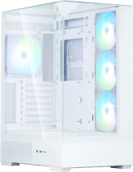 Boîtier PC P40 Prism Plus Mid‑Tower, blanc